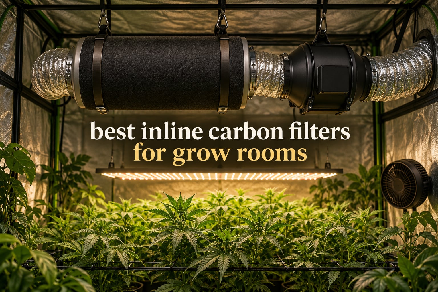 best inline carbon filters for grow rooms