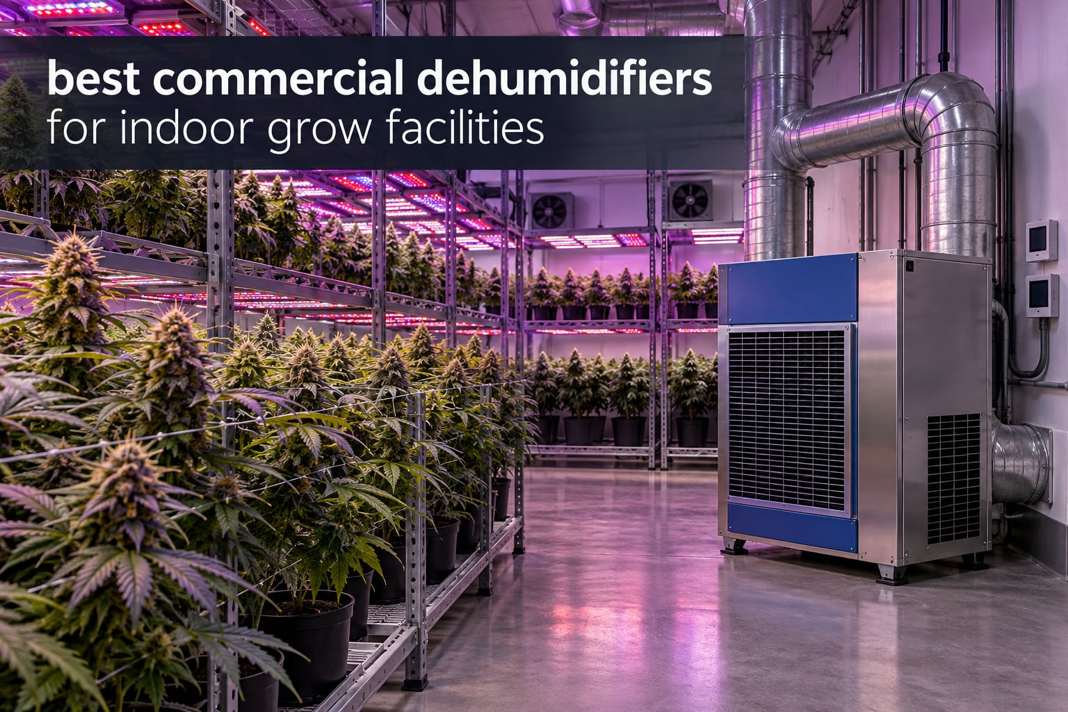 best commercial dehumidifiers for indoor grow facilities