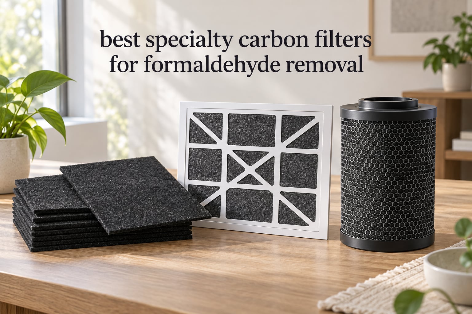 best specialty carbon filters for formaldehyde removal
