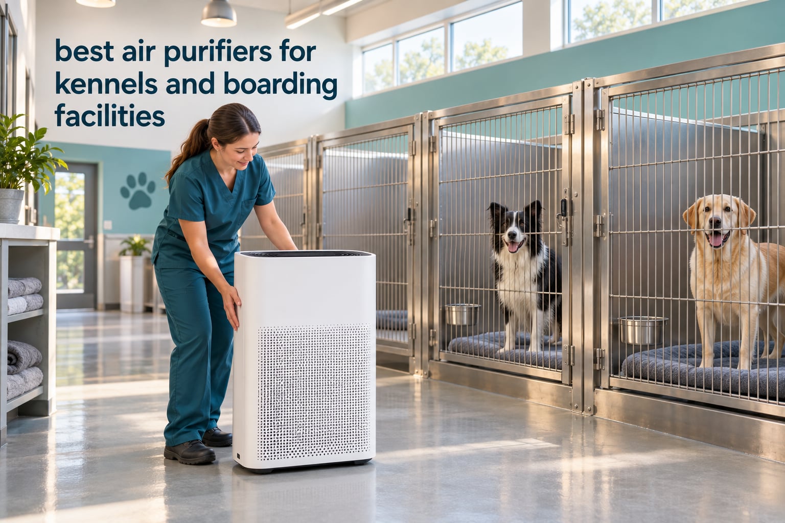 best air purifiers for kennels and boarding facilities