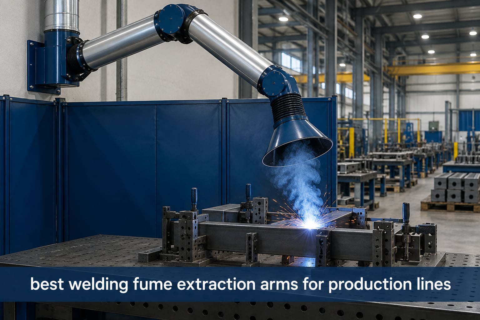 best welding fume extraction arms for production lines