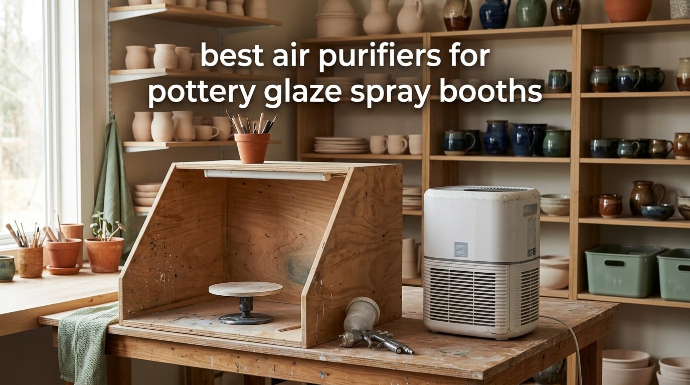 best air purifiers for pottery glaze spray booths