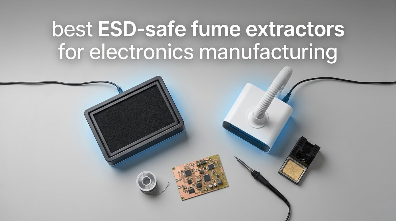 best ESD-safe fume extractors for electronics manufacturing