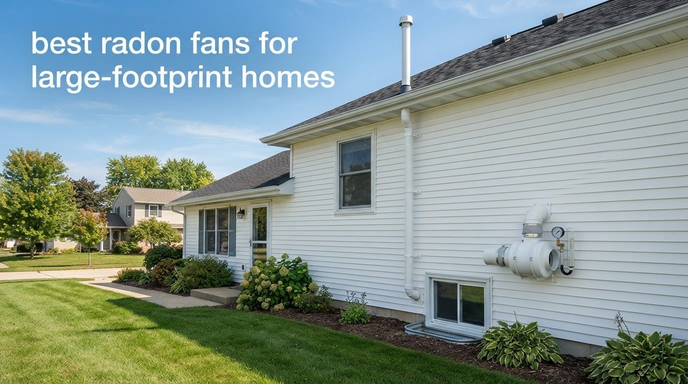 best radon fans for large-footprint homes