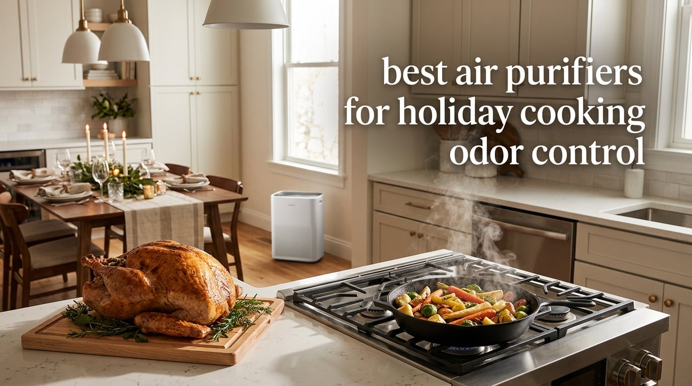 best air purifiers for holiday cooking odor control