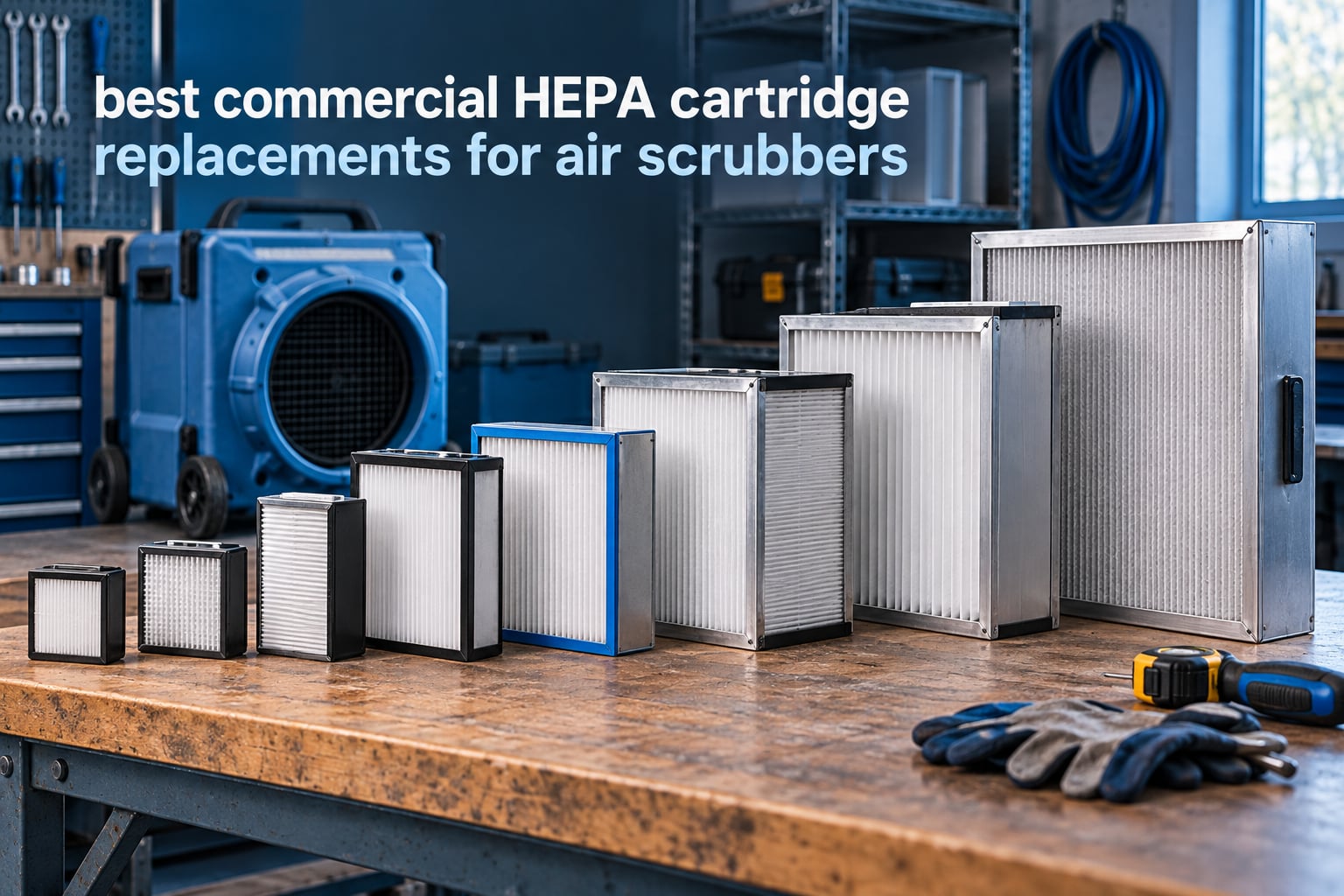 best commercial HEPA cartridge replacements for air scrubbers