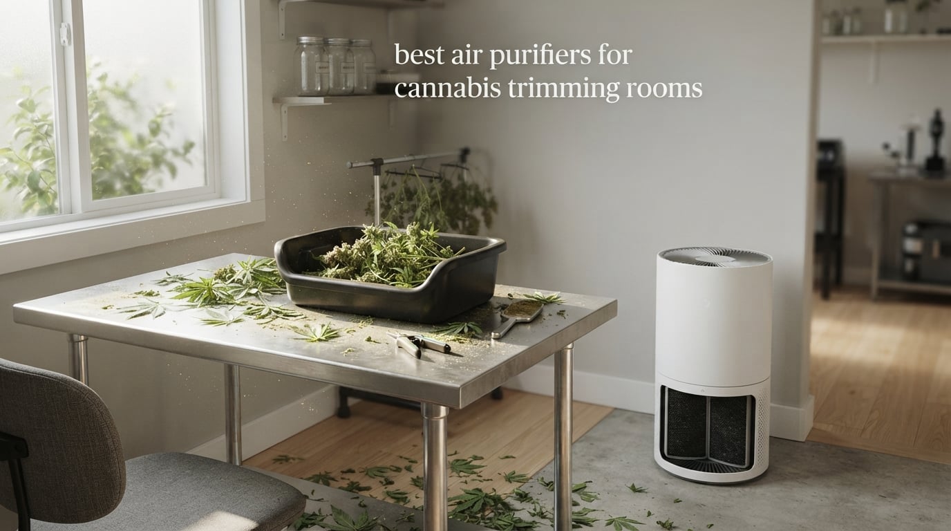 best air purifiers for cannabis trimming rooms