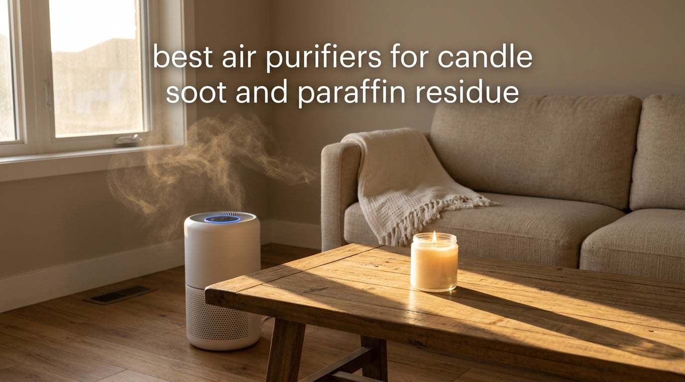 best air purifiers for candle soot and paraffin residue