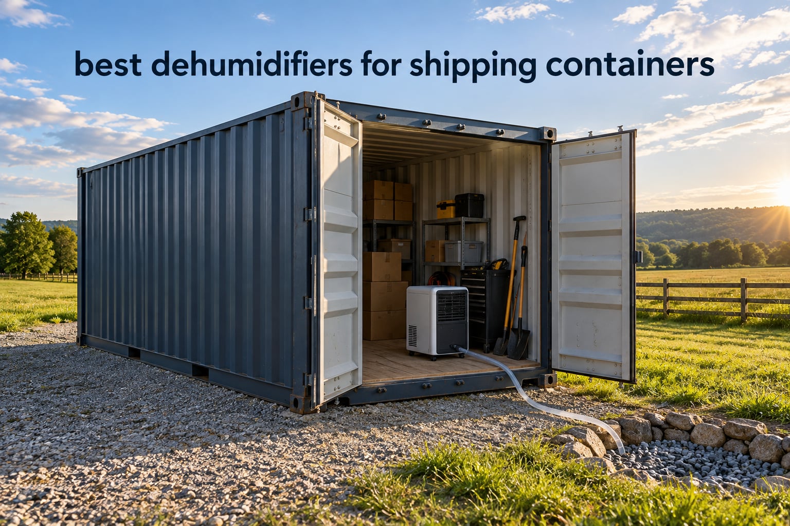 best dehumidifiers for shipping containers
