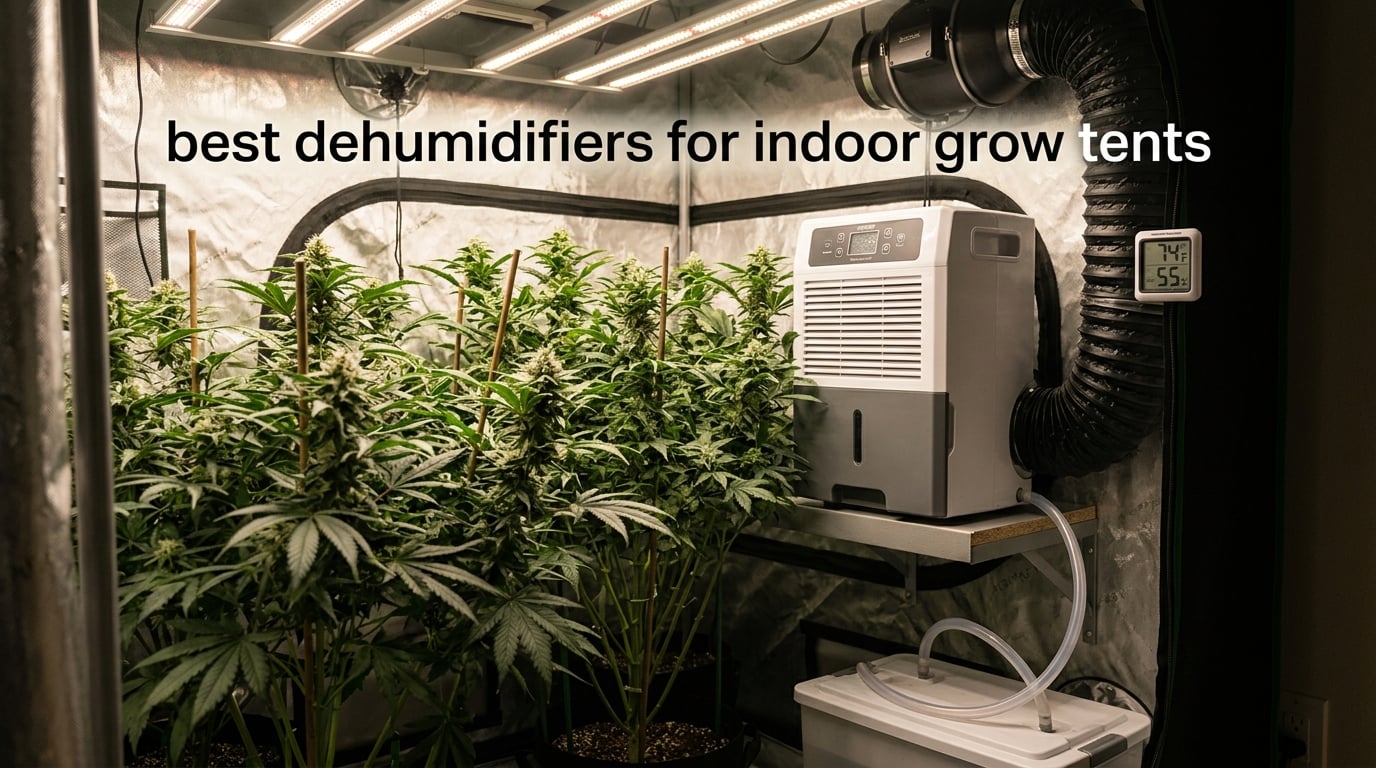 best dehumidifiers for indoor grow tents