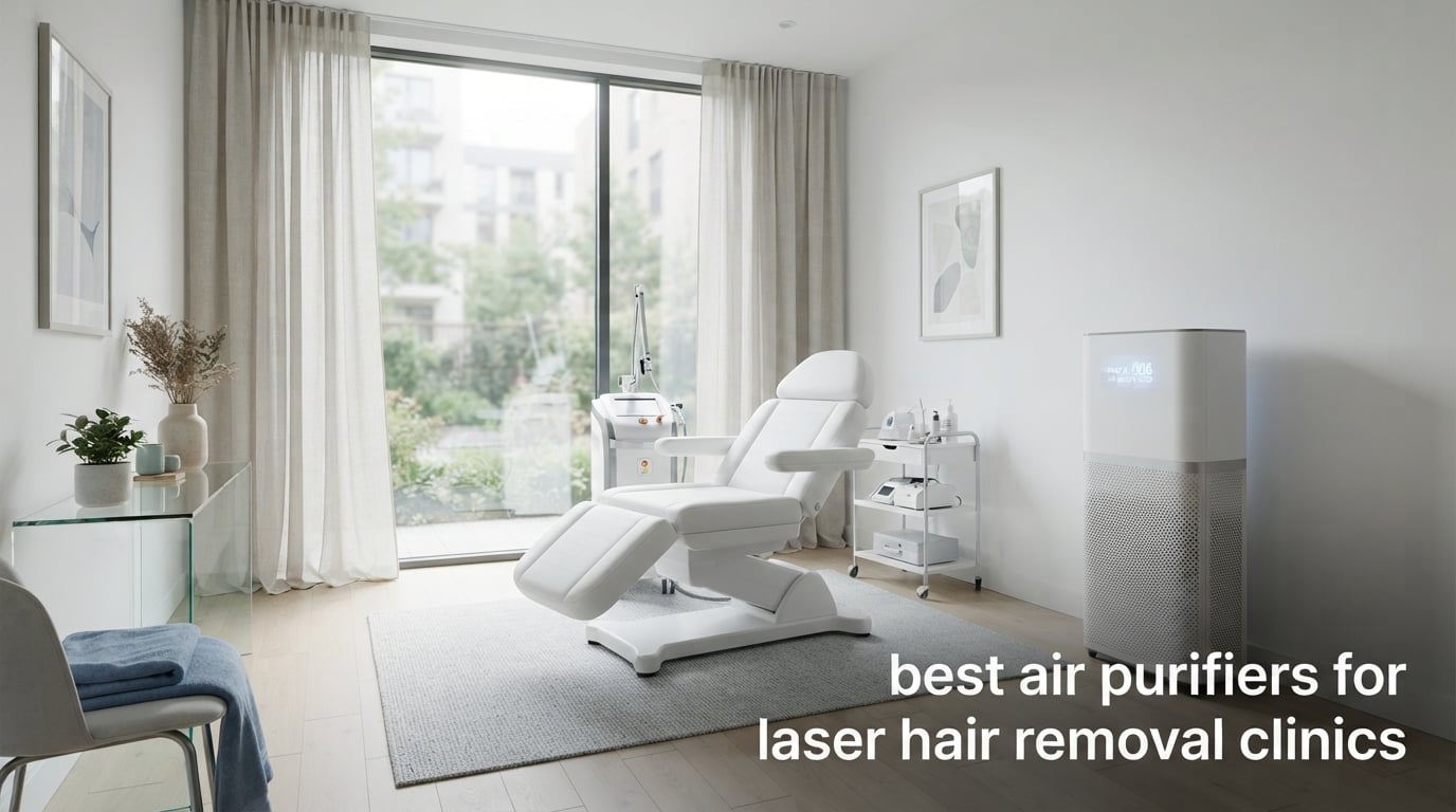 best air purifiers for laser hair removal clinics