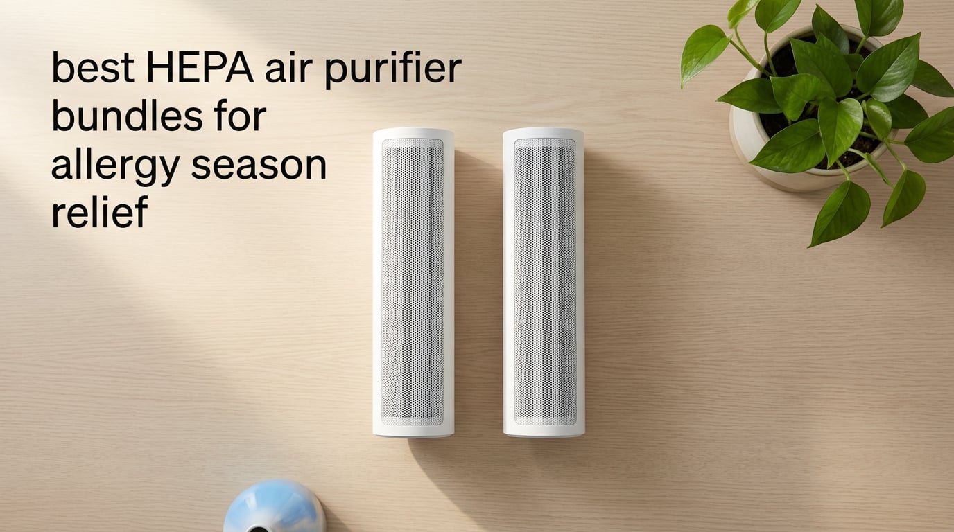 best HEPA air purifier bundles for allergy season relief