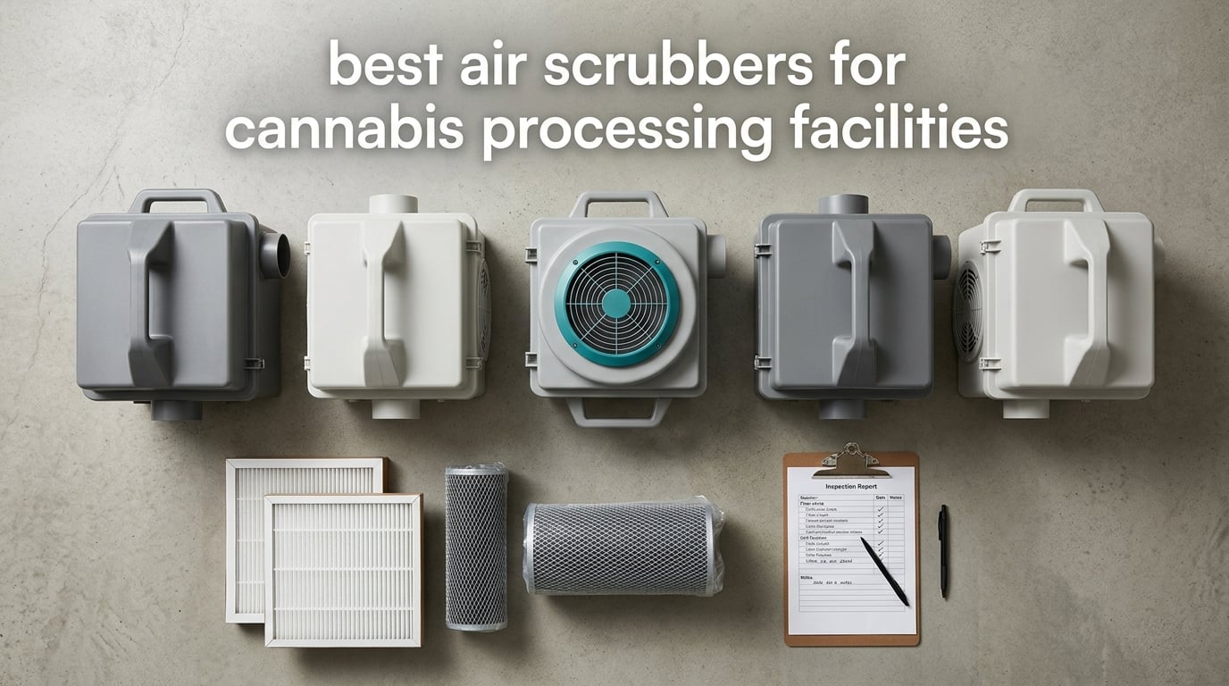 best air scrubbers for cannabis processing facilities