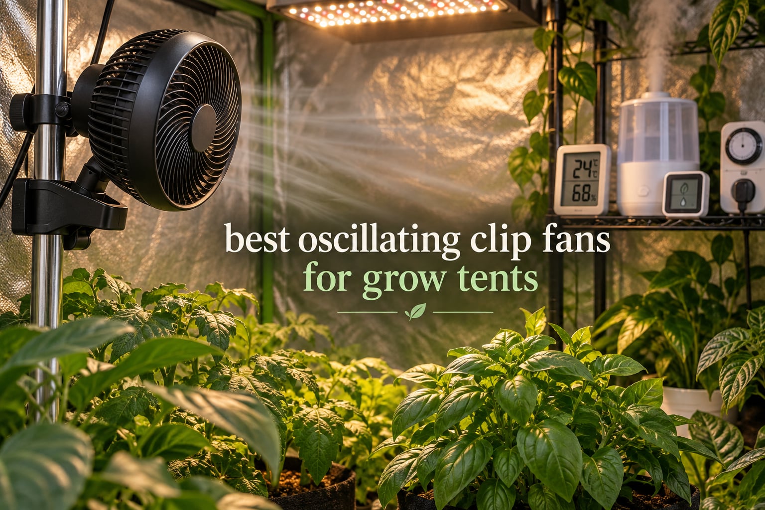 best oscillating clip fans for grow tents