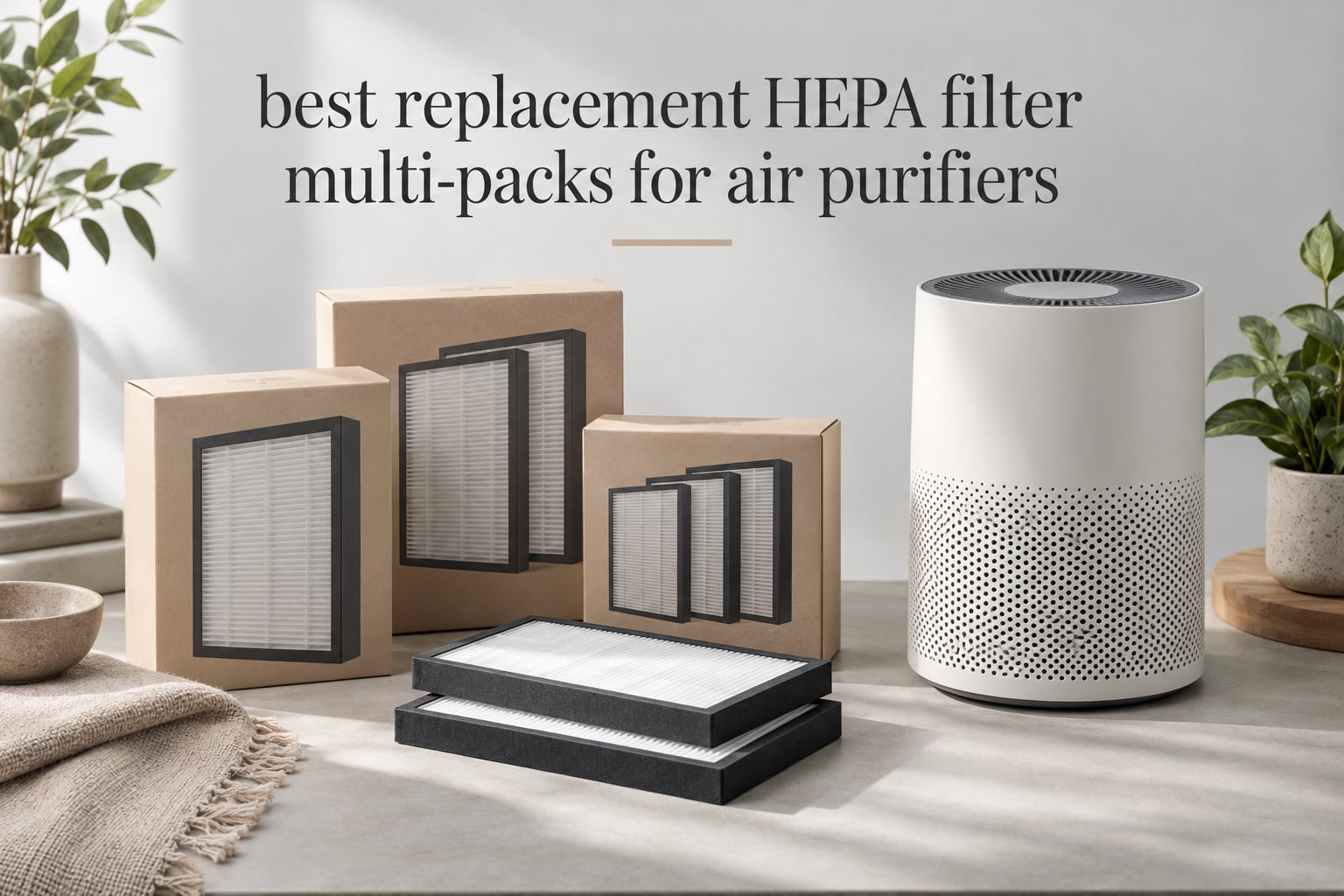 best replacement HEPA filter multi-packs for air purifiers