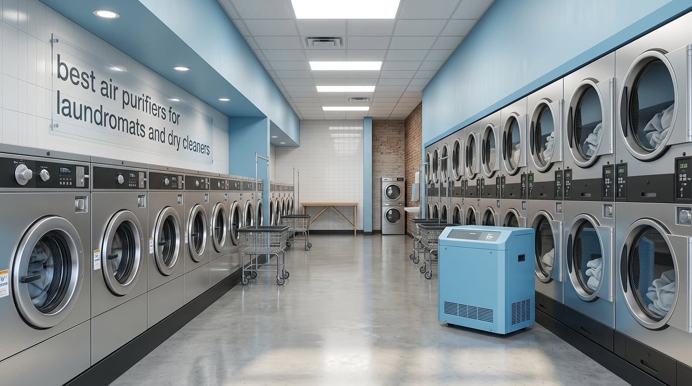 best air purifiers for laundromats and dry cleaners