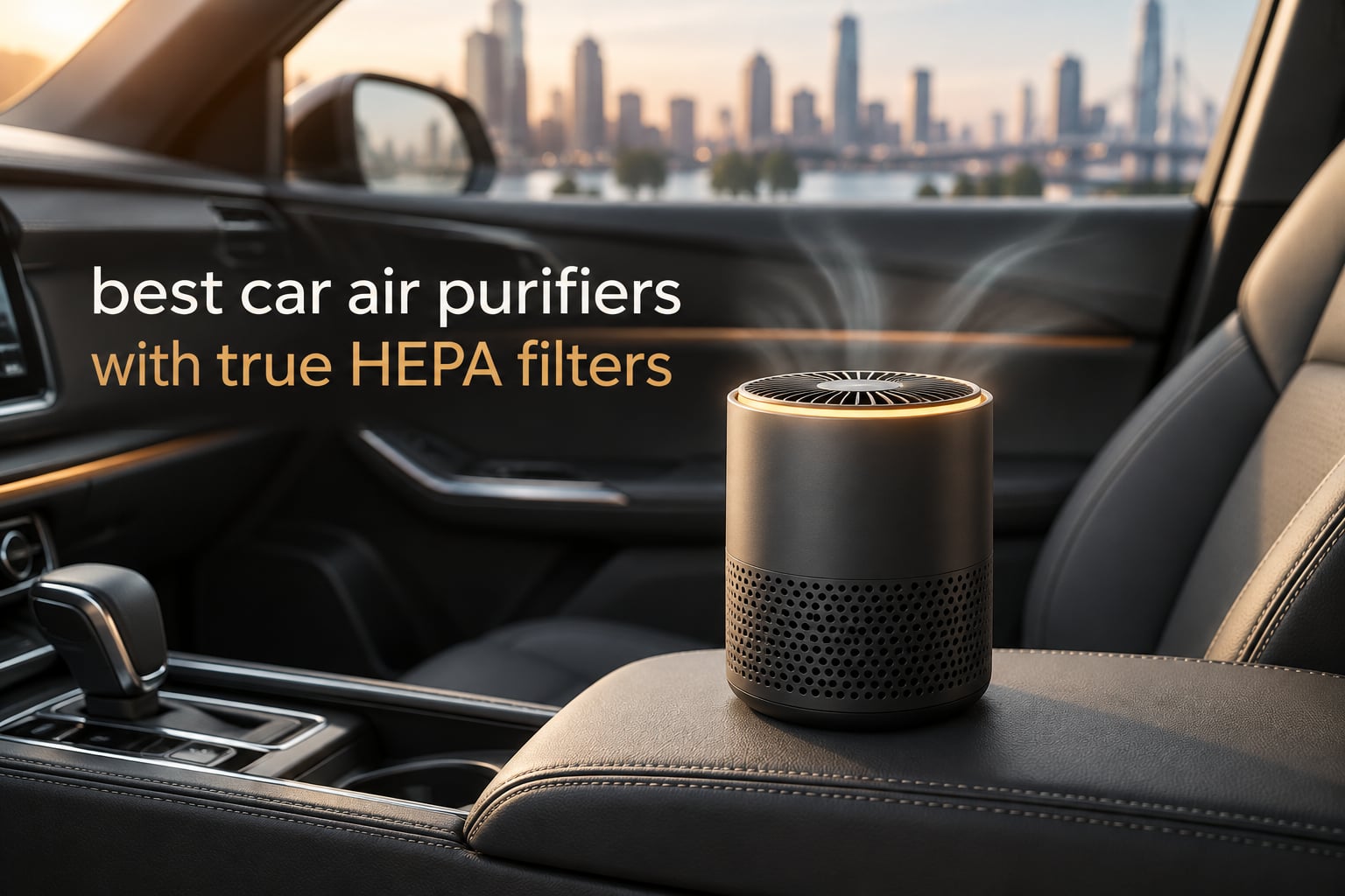 best car air purifiers with true HEPA filters