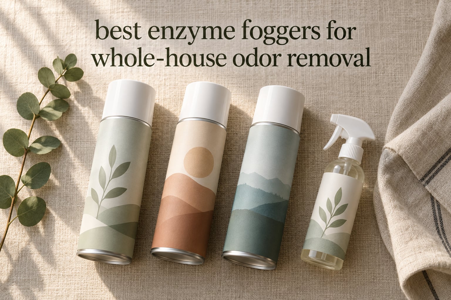 best enzyme foggers for whole-house odor removal