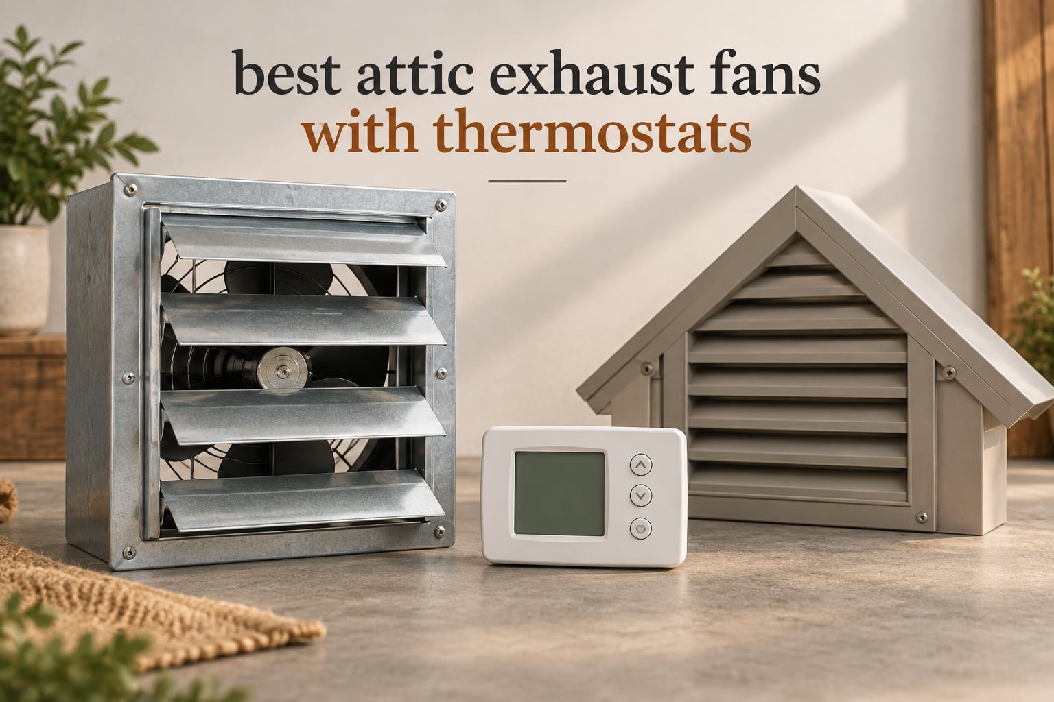 best attic exhaust fans with thermostats