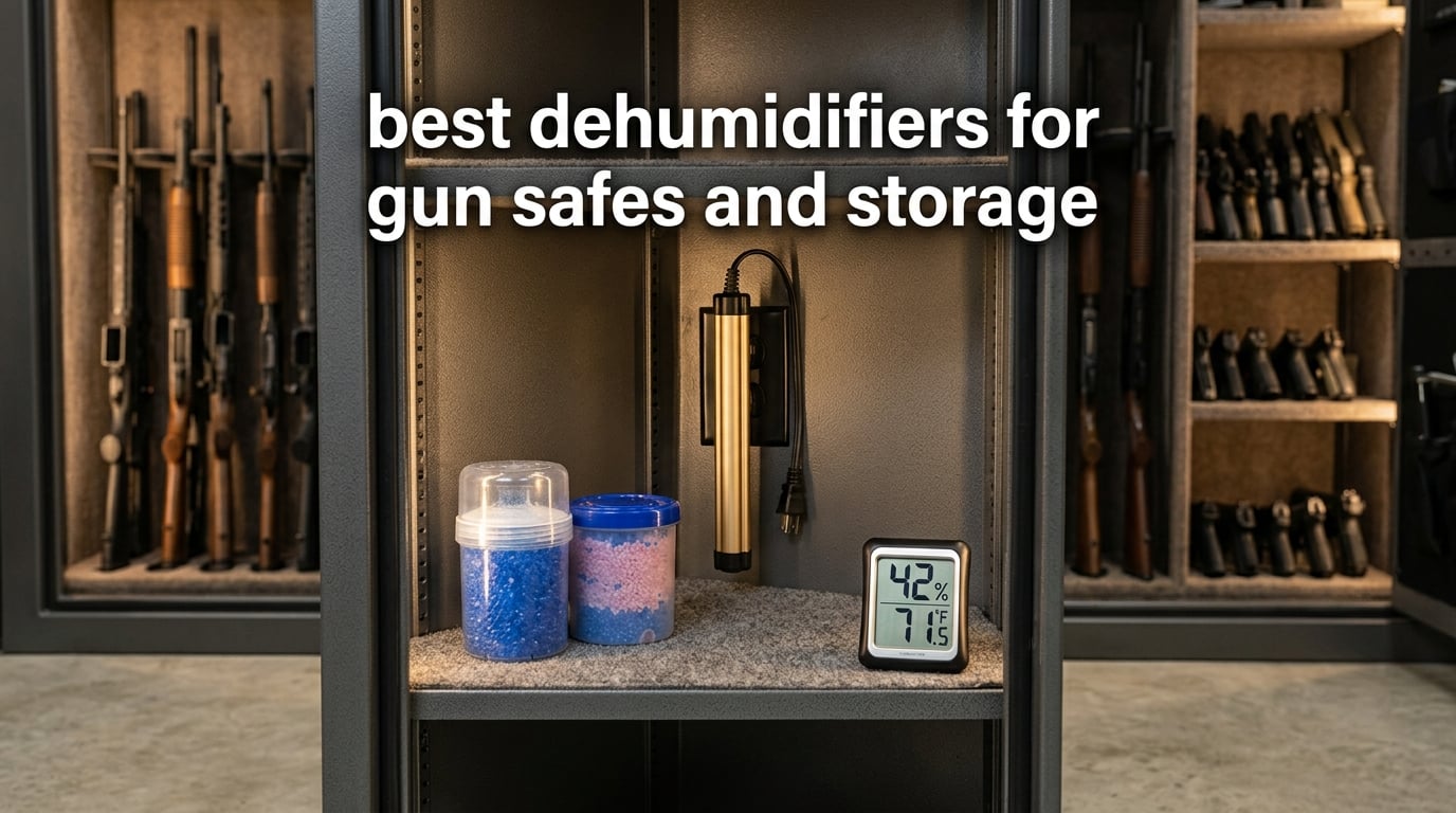 best dehumidifiers for gun safes and storage