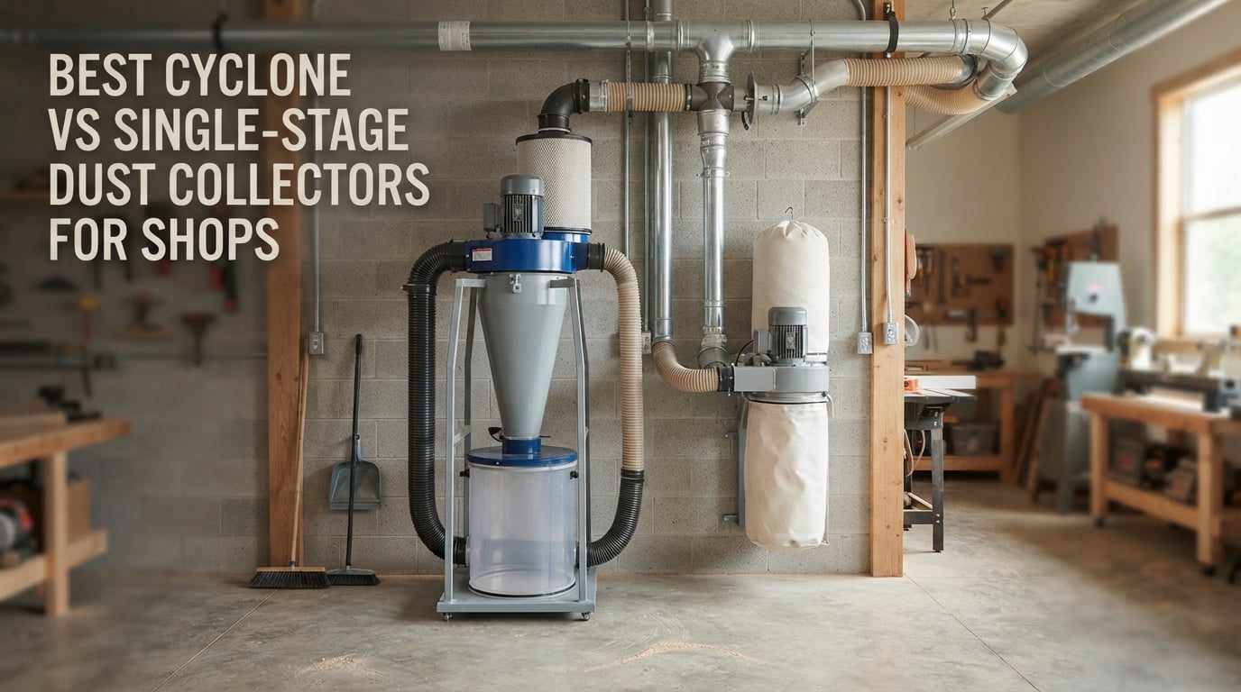 best cyclone vs single-stage dust collectors for shops