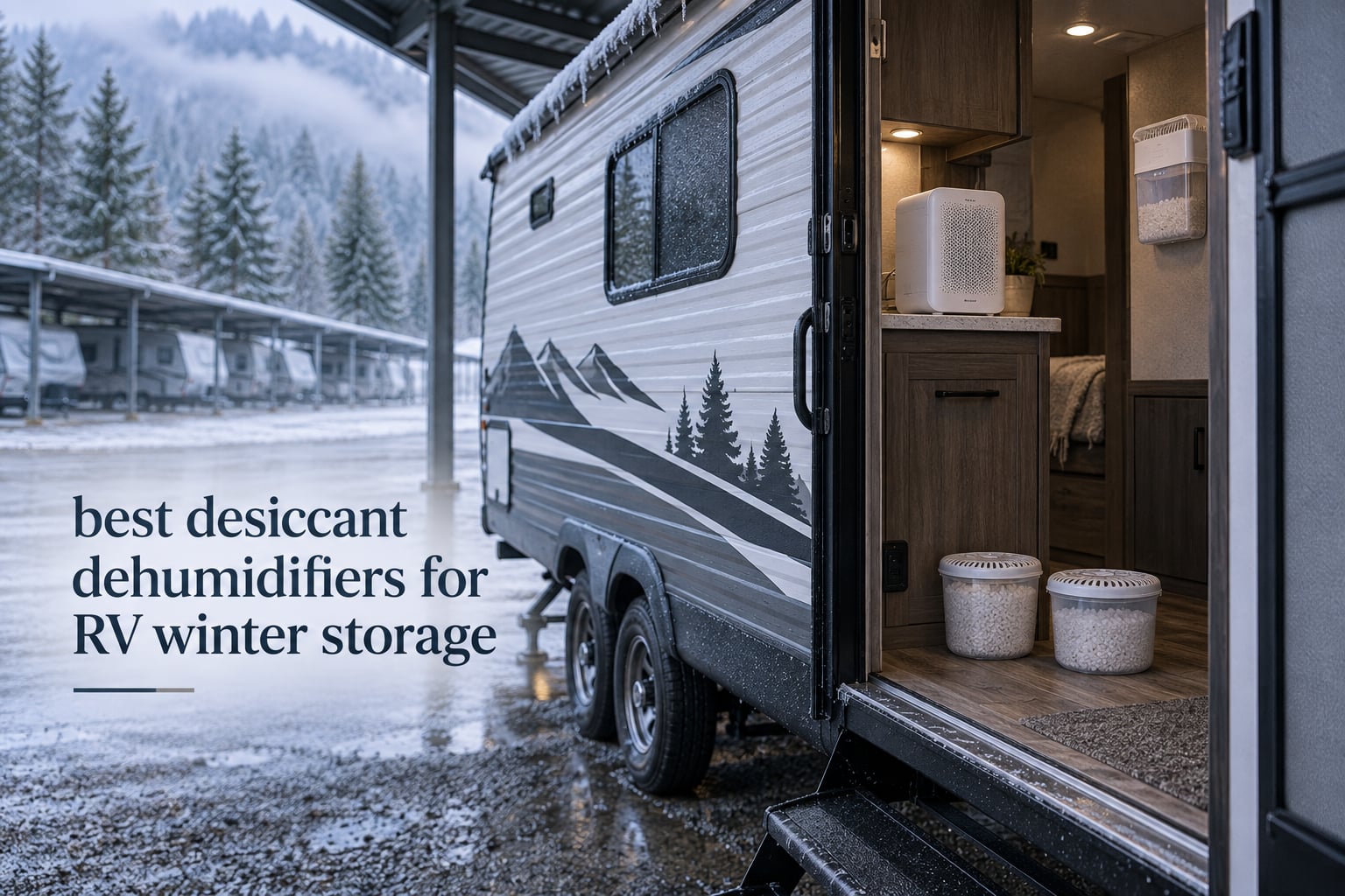 best desiccant dehumidifiers for RV winter storage