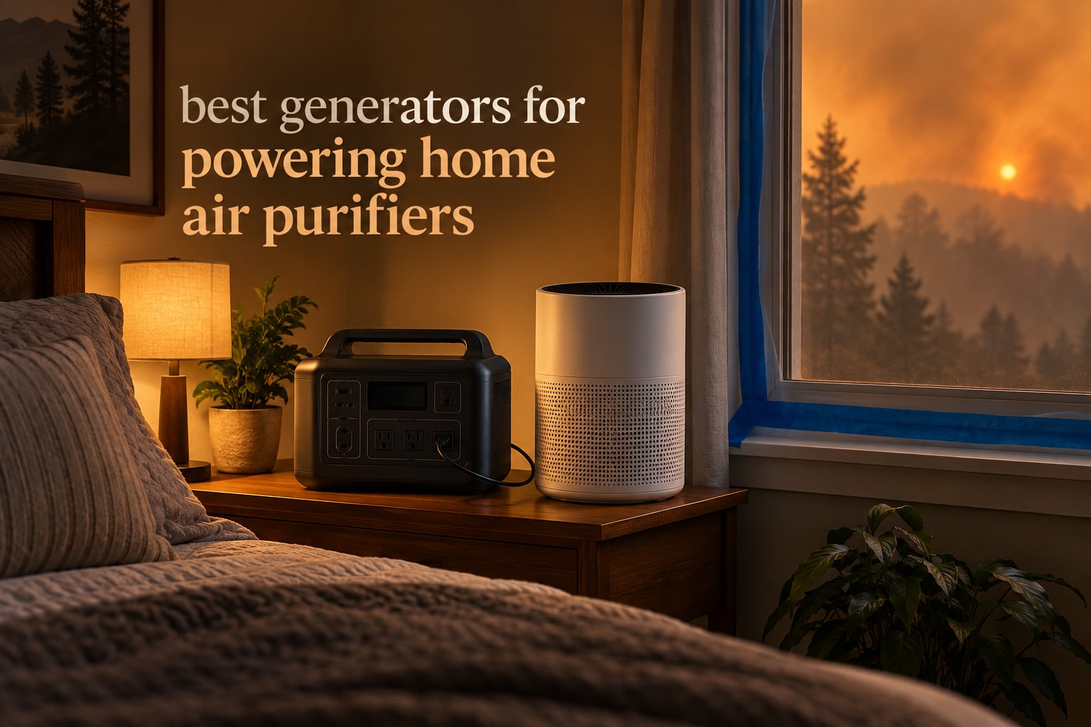 best generators for powering home air purifiers