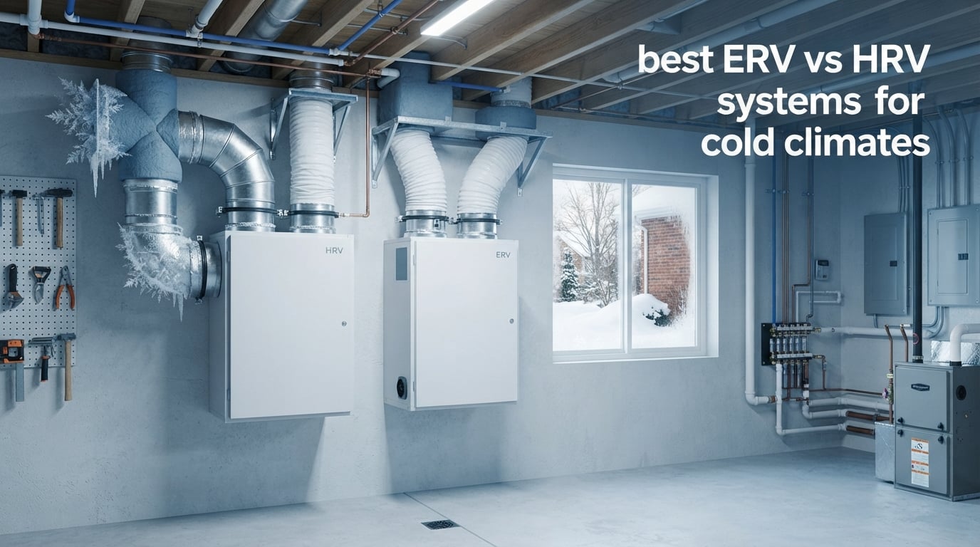 best ERV vs HRV systems for cold climates