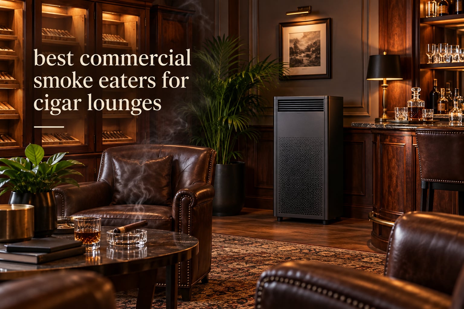 best commercial smoke eaters for cigar lounges