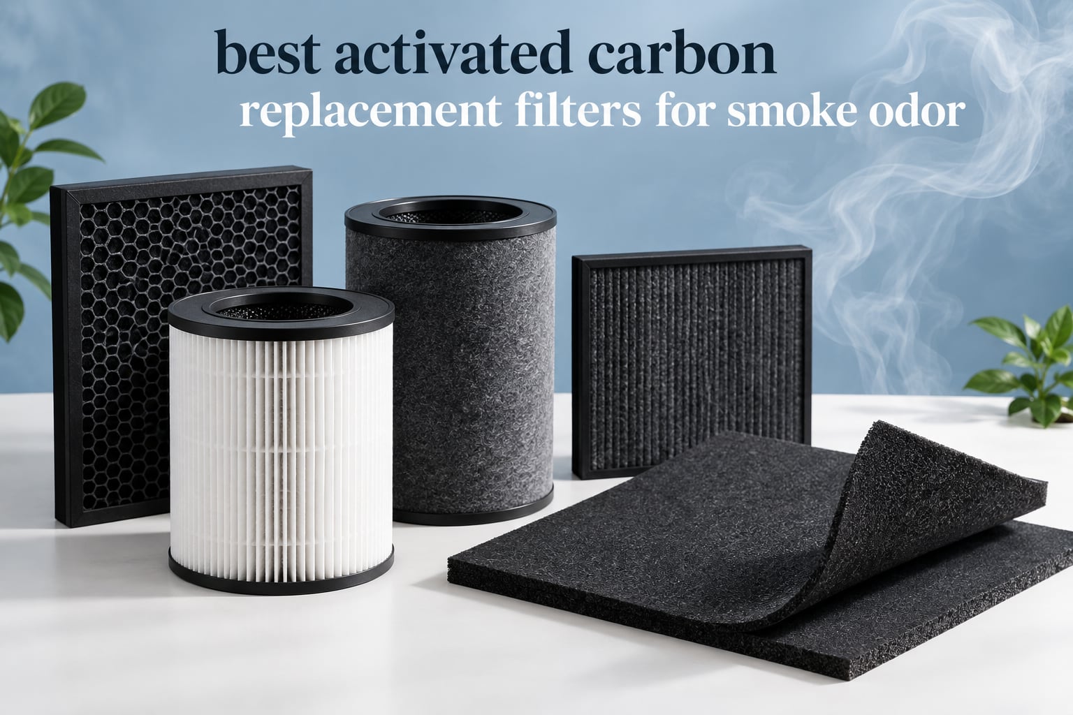 best activated carbon replacement filters for smoke odor