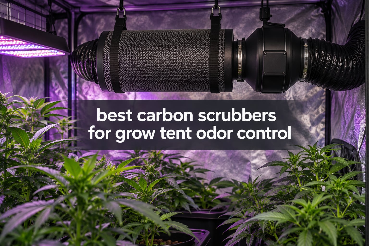 best carbon scrubbers for grow tent odor control