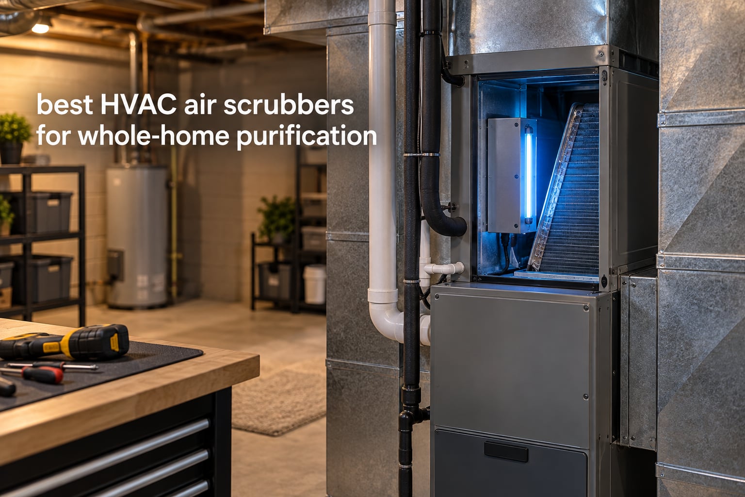 best HVAC air scrubbers for whole-home purification