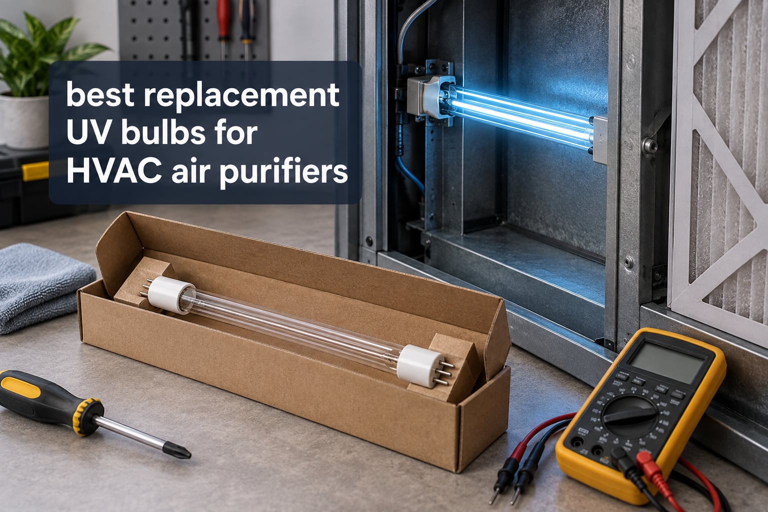 best replacement UV bulbs for HVAC air purifiers