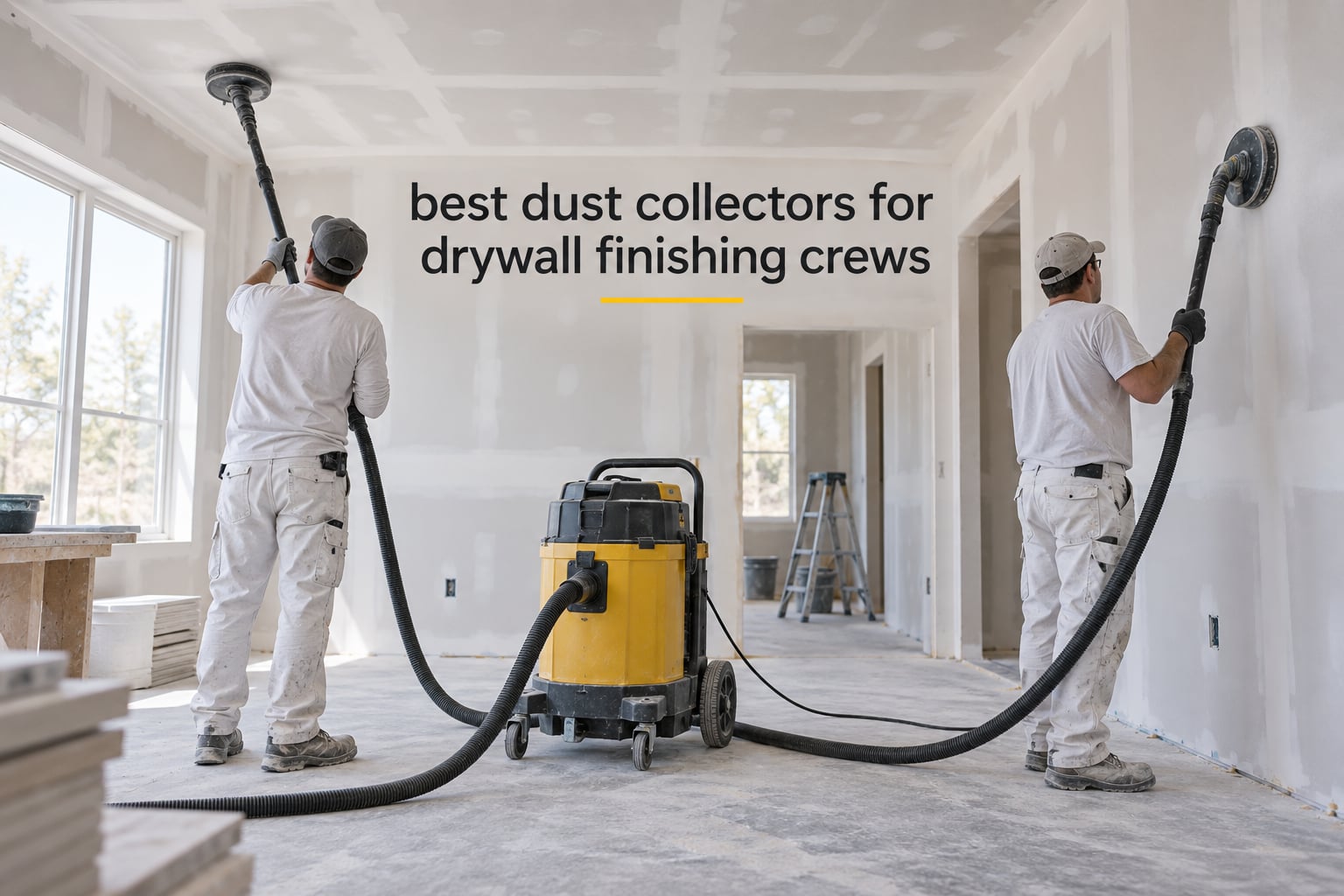 best dust collectors for drywall finishing crews