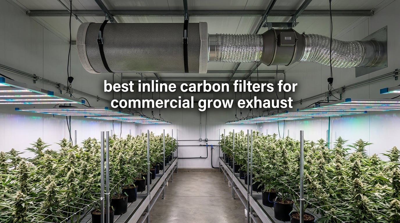 best inline carbon filters for commercial grow exhaust