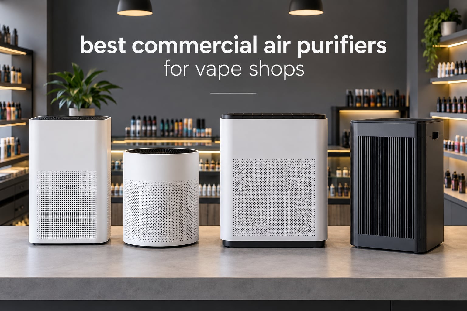 best commercial air purifiers for vape shops