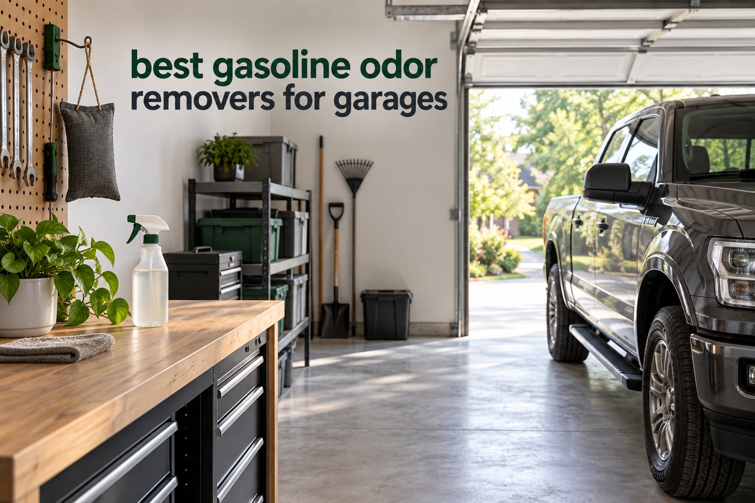best gasoline odor removers for garages