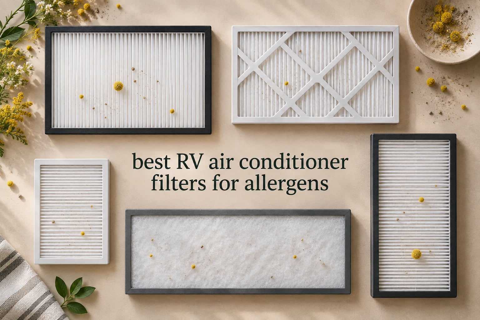 best RV air conditioner filters for allergens