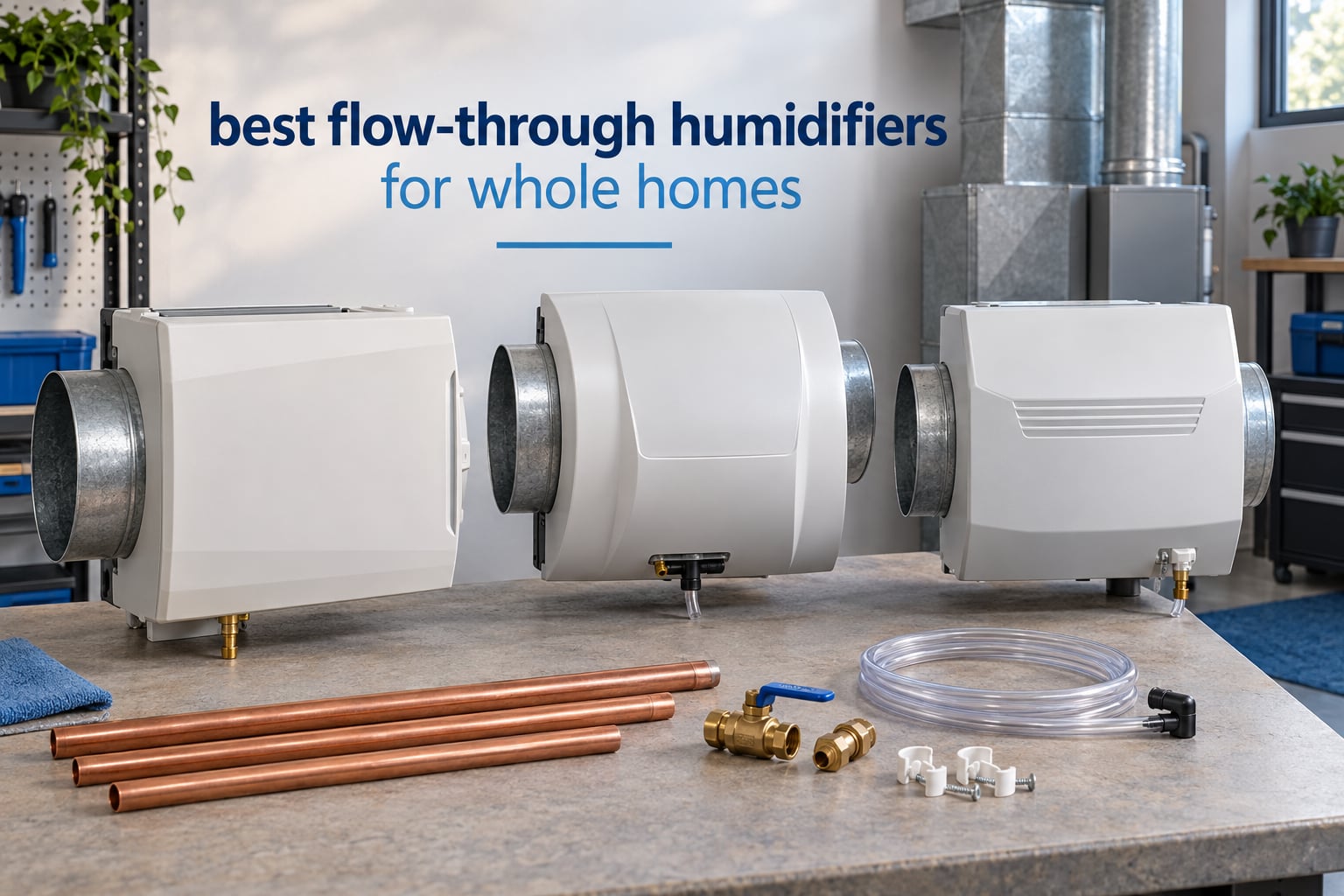 best flow-through humidifiers for whole homes