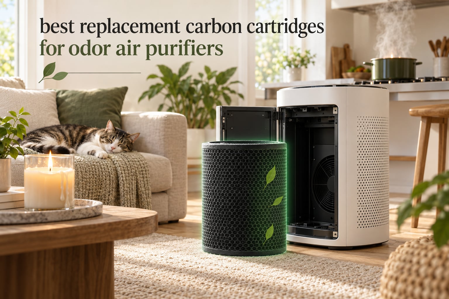 best replacement carbon cartridges for odor air purifiers