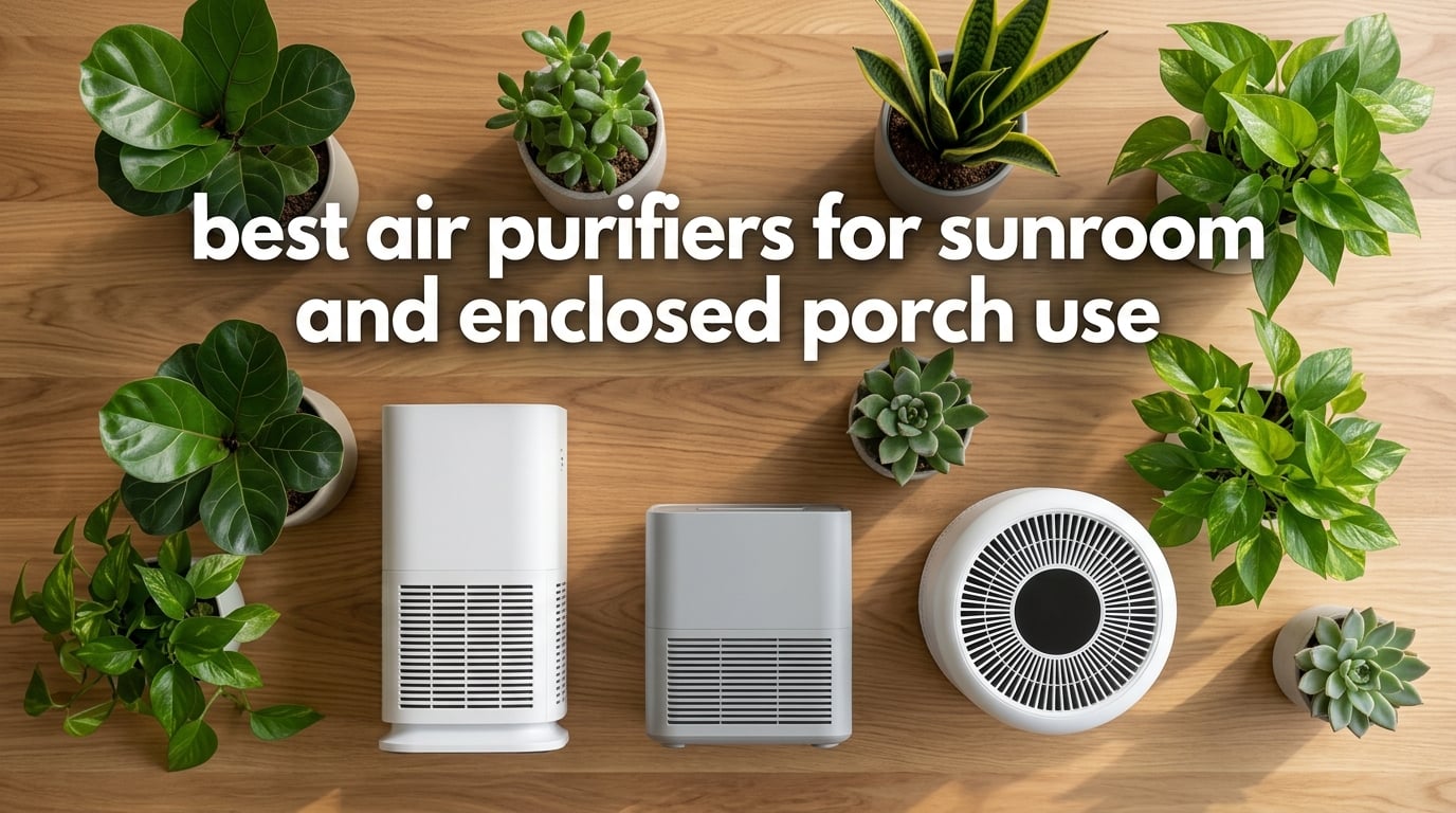 best air purifiers for sunroom and enclosed porch use