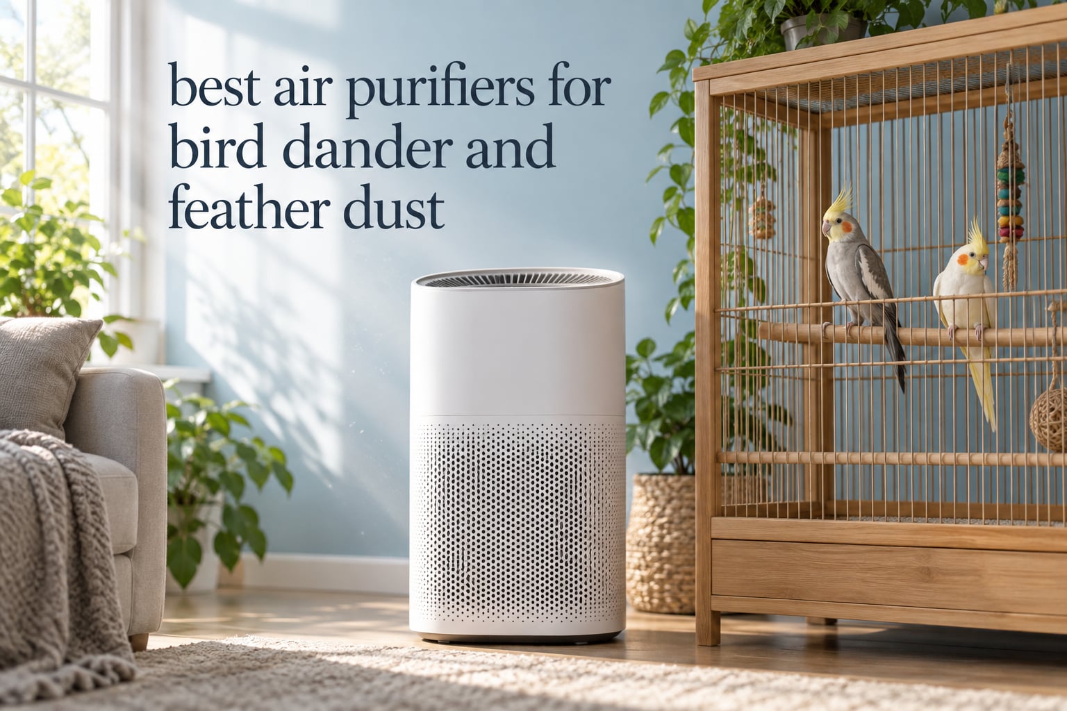 best air purifiers for bird dander and feather dust
