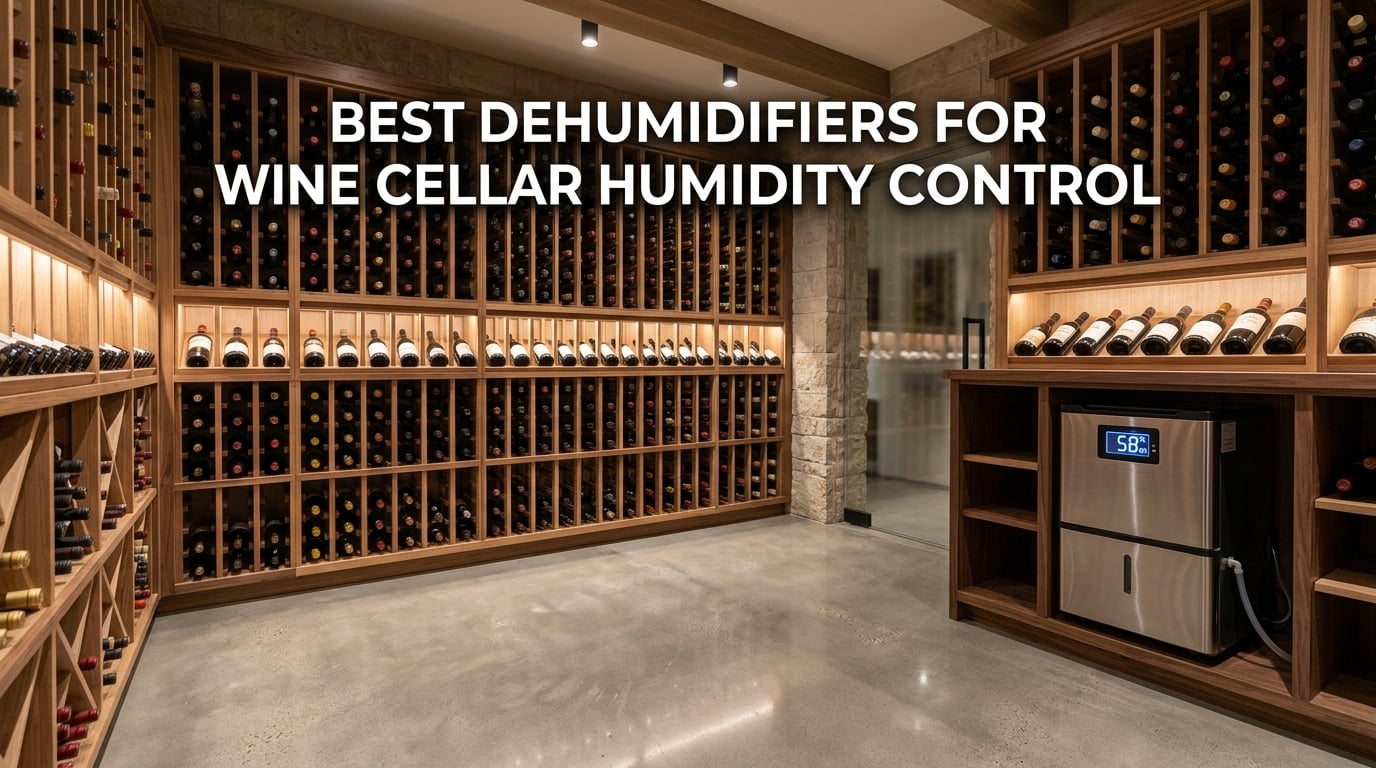 best dehumidifiers for wine cellar humidity control