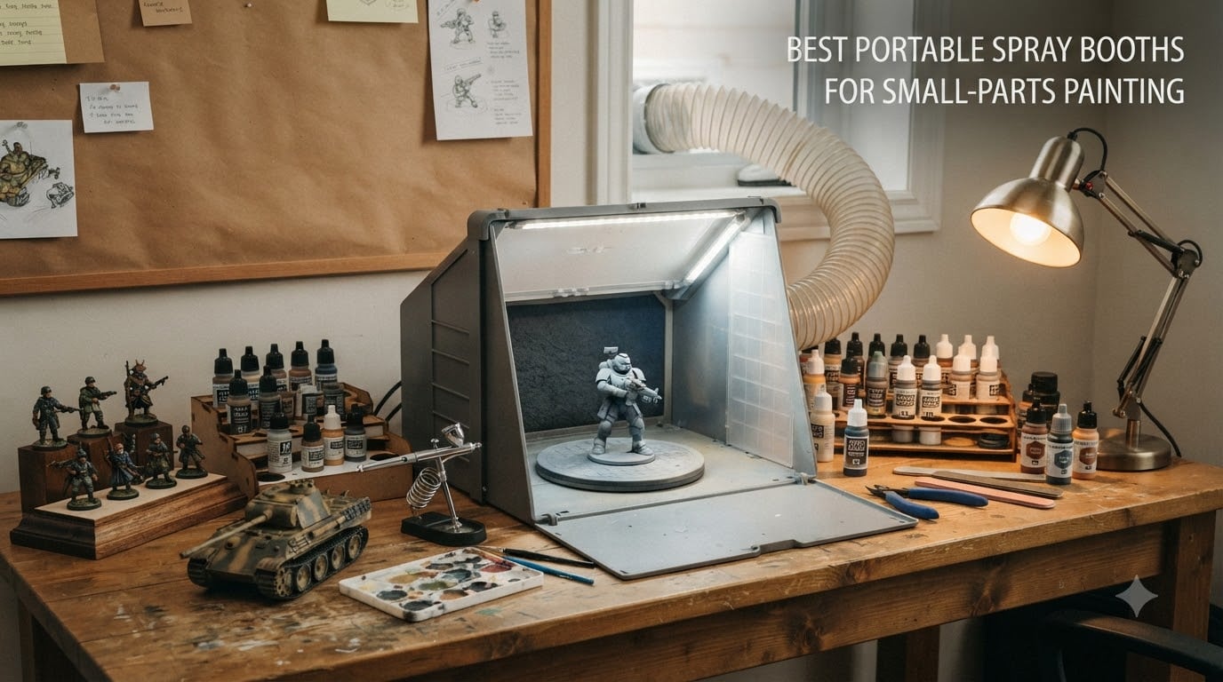 best portable spray booths for small-parts painting