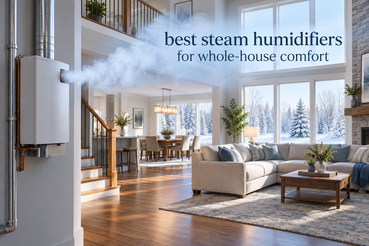 best steam humidifiers for whole-house comfort