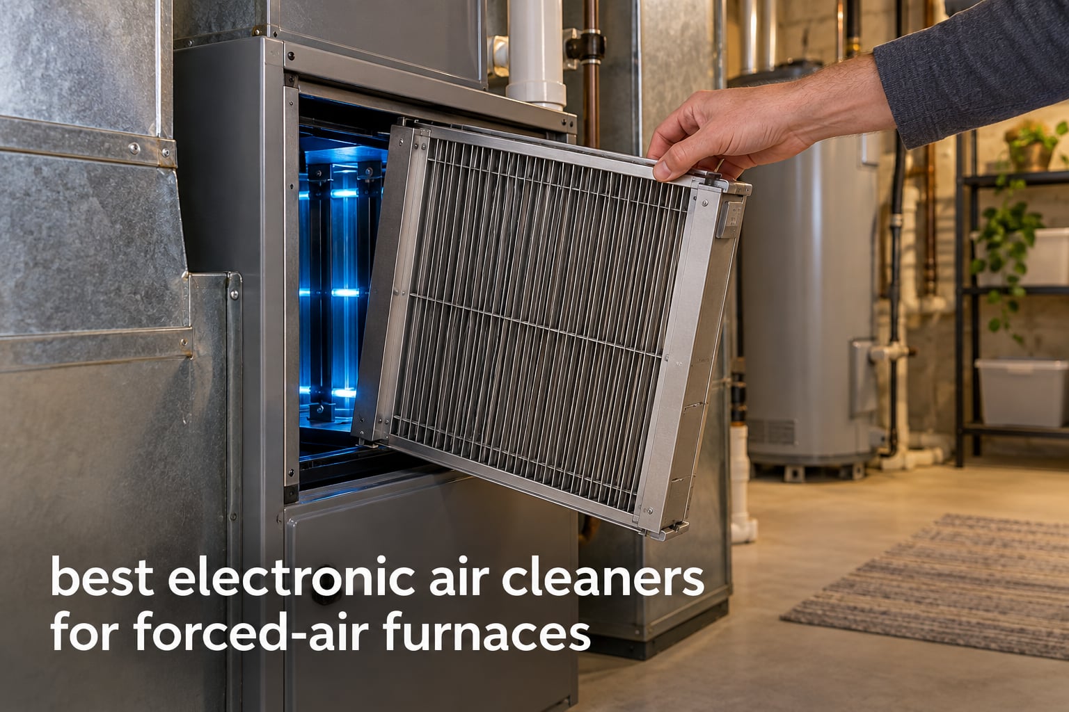 best electronic air cleaners for forced-air furnaces