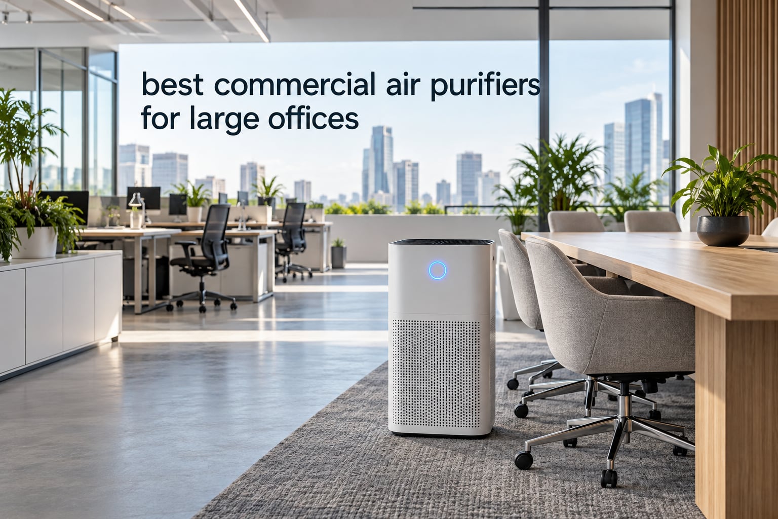 best commercial air purifiers for large offices