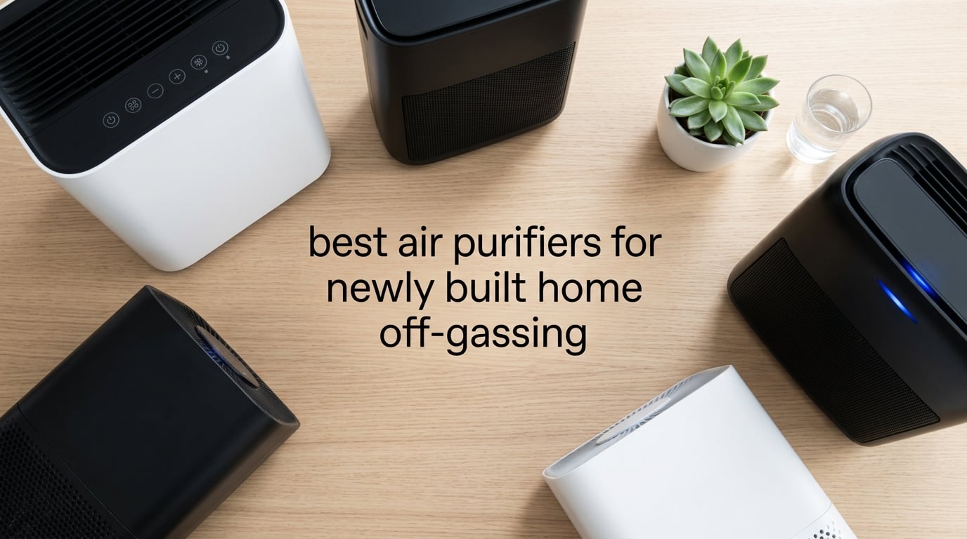 best air purifiers for newly built home off-gassing