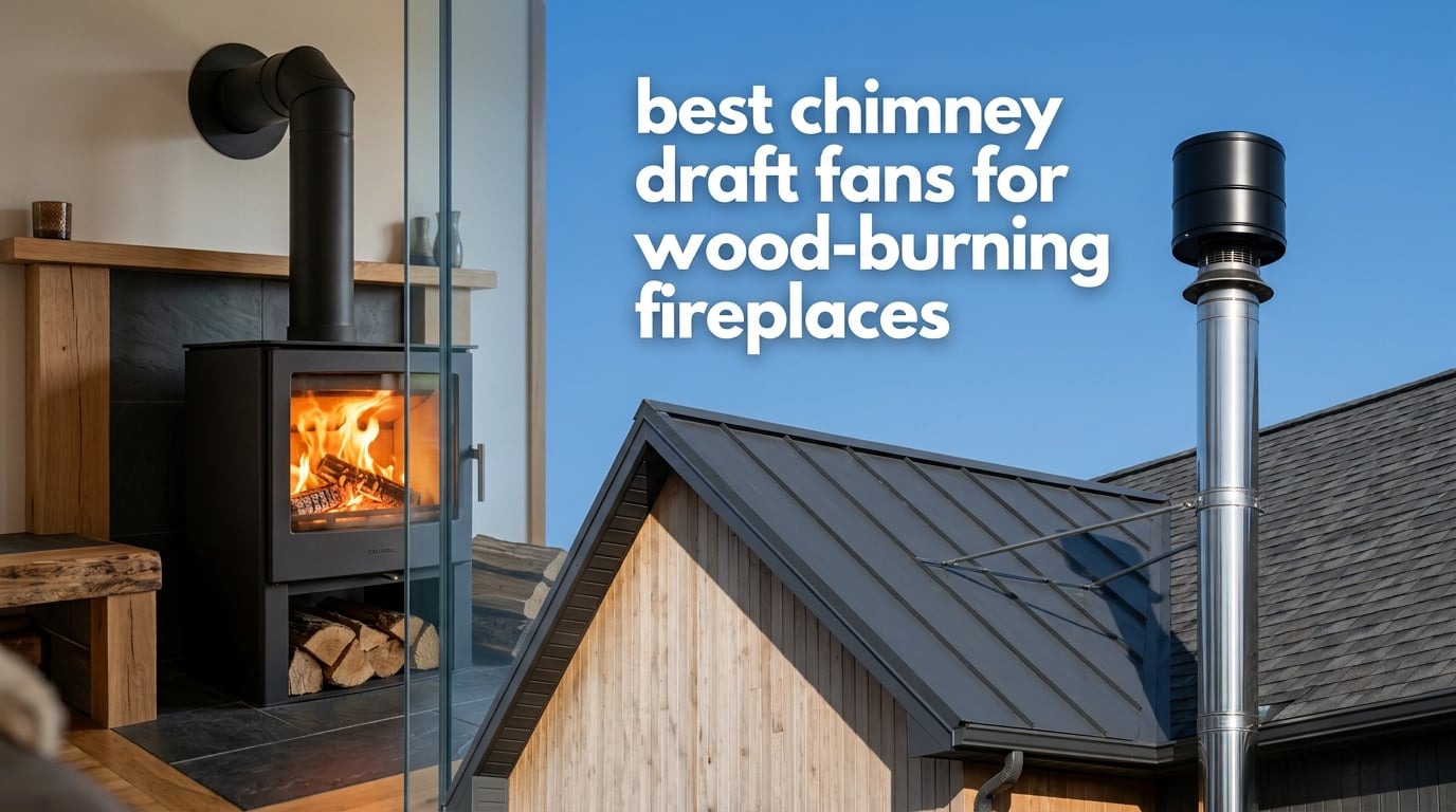 best chimney draft fans for wood-burning fireplaces