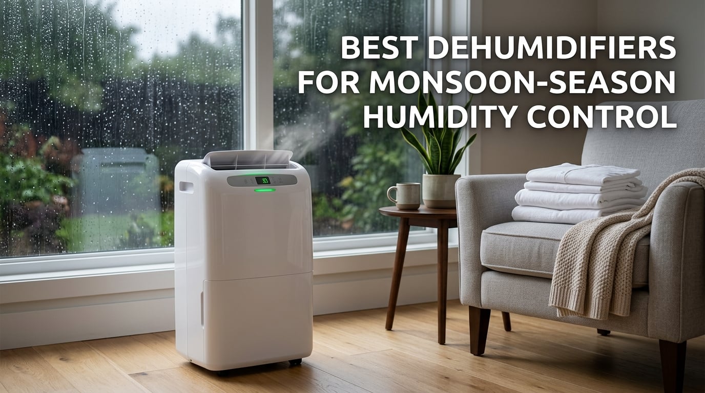 best dehumidifiers for monsoon-season humidity control